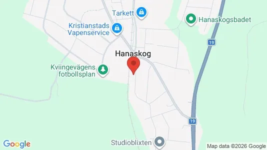 Lägenheter att hyra i Östra Göinge - kort over placeringen