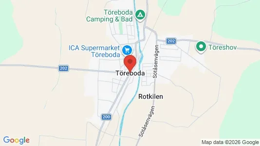 Hus att hyra i Töreboda - Bild från Google Street View