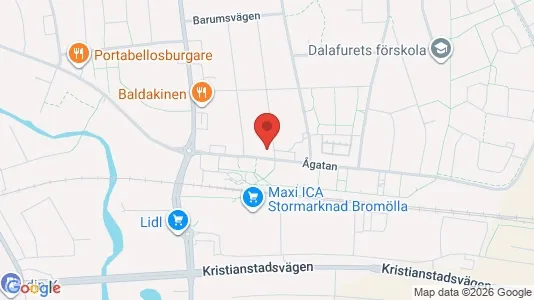 Bostadsrätter till salu i Bromölla - Bild från Google Street View
