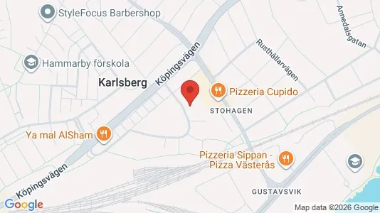 Lägenheter att hyra i Västerås - Bild från Google Street View