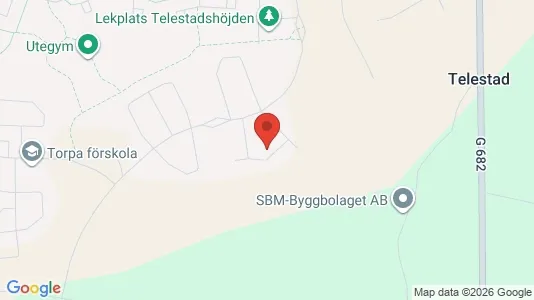 Lägenheter till salu i Växjö - kort over placeringen