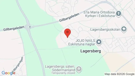Lägenheter att hyra i Eskilstuna - kort over placeringen
