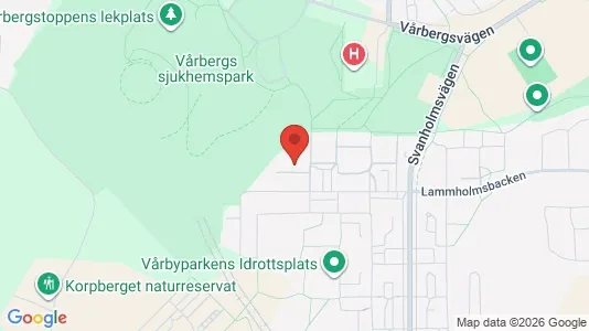 Bostadsrätter till salu i Huddinge - kort over placeringen