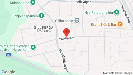 Bostadsrätter till salu i Sollentuna - kort over placeringen