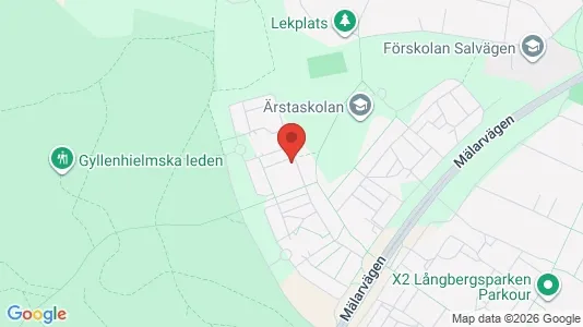 Lägenheter att hyra i Eskilstuna - kort over placeringen