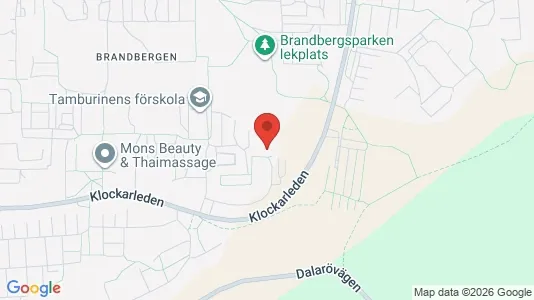 Bostadsrätter till salu i Haninge - kort over placeringen