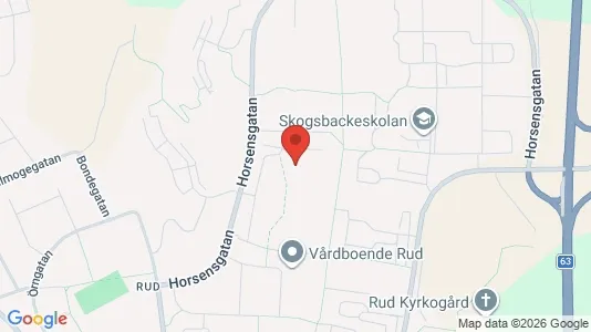 Bostadsrätter till salu i Karlstad - kort over placeringen