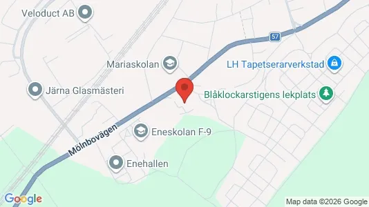 Bostadsrätter till salu i Södertälje - kort over placeringen