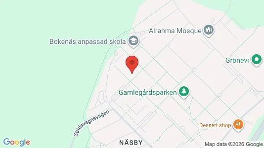 Lägenheter att hyra i Kristianstad - kort over placeringen