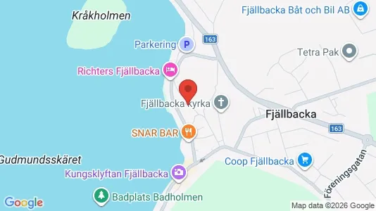 Lägenheter till salu i Tanum - kort over placeringen