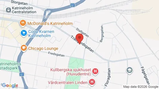 Lägenheter att hyra i Katrineholm - kort over placeringen