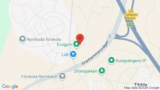 Lägenheter till salu i Upplands-Bro - kort over placeringen