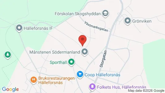Lägenheter att hyra i Flen - kort over placeringen