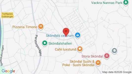 Bostadsrätter till salu i Söderort - kort over placeringen
