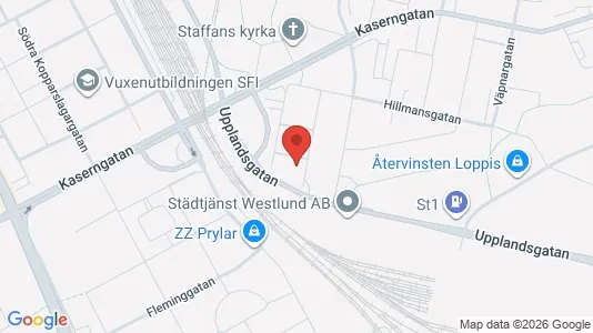 Lägenheter att hyra i Gävle - Bild från Google Street View