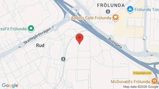 Bostadsrätter till salu i Askim-Frölunda-Högsbo - kort over placeringen