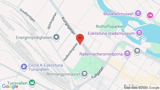 Bostadsrätter till salu i Eskilstuna - kort over placeringen