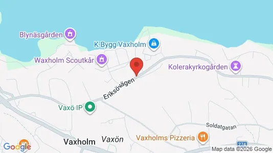 Lägenheter till salu i Vaxholm - kort over placeringen
