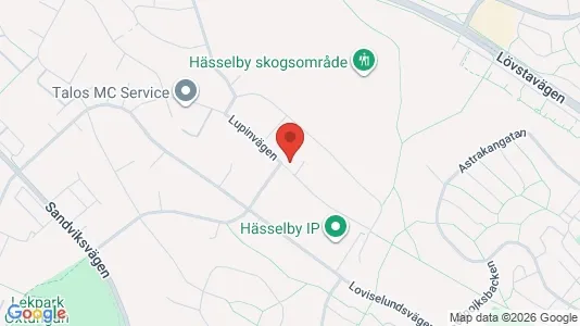 Lägenheter till salu i Lundby - kort over placeringen
