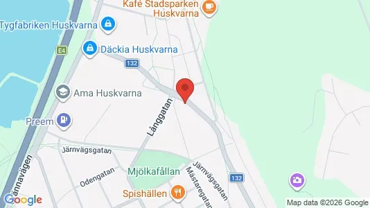 Lägenheter till salu i Jönköping - kort over placeringen