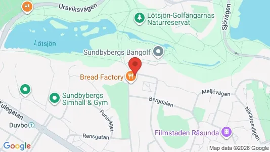 Bostadsrätter till salu i Sundbyberg - kort over placeringen