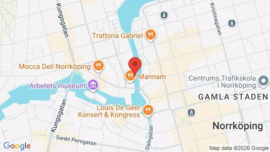 Bostadsrätter till salu i Norrköping - kort over placeringen