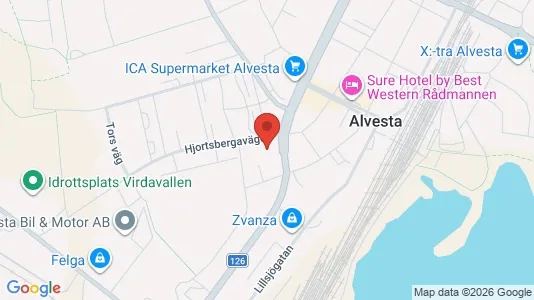 Lägenheter att hyra i Alvesta - Bild från Google Street View