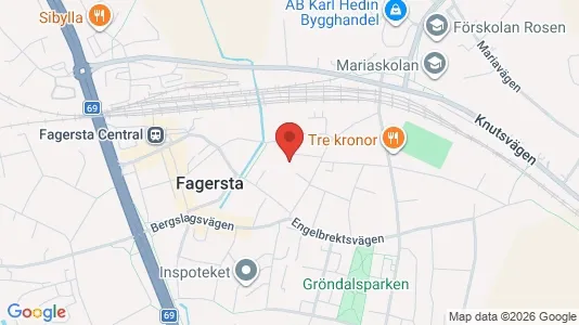Lägenheter att hyra i Fagersta - Bild från Google Street View