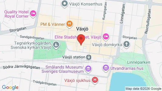 Lägenheter att hyra i Växjö - Bild från Google Street View