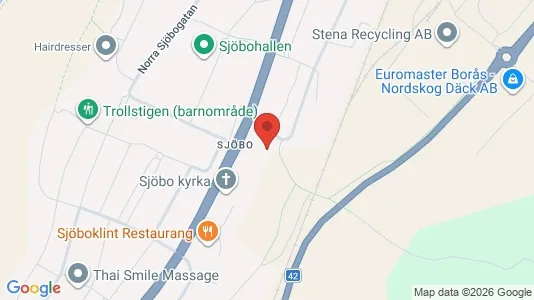 Lägenheter att hyra i Borås - Bild från Google Street View