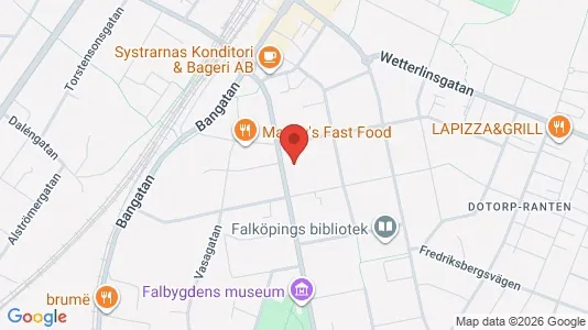 Lägenheter att hyra i Falköping - Bild från Google Street View