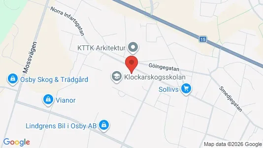 Lägenheter att hyra i Osby - Bild från Google Street View