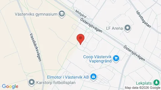 Bostadsrätter till salu i Västervik - Bild från Google Street View