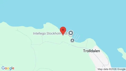 Lägenheter till salu i Lidingö - kort over placeringen