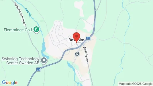 Radhus att hyra i Boxholm - Bild från Google Street View