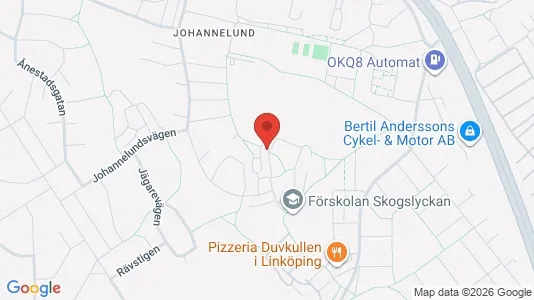 Bostadsrätter till salu i Linköping - kort over placeringen