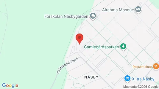 Lägenheter att hyra i Kristianstad - kort over placeringen
