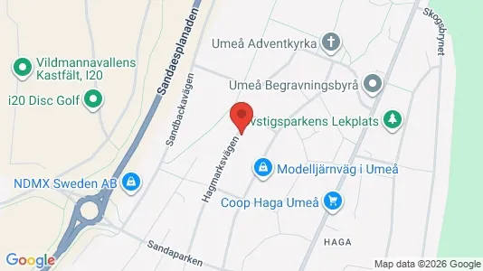 Lägenheter till salu i Umeå - Bild från Google Street View