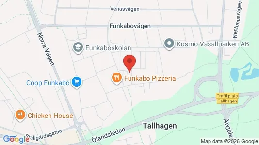 Lägenheter till salu i Kalmar - kort over placeringen