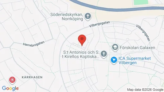 Bostadsrätter till salu i Norrköping - kort over placeringen