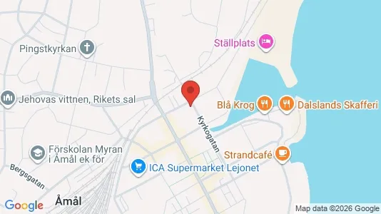 Lägenheter att hyra i Åmål - Bild från Google Street View