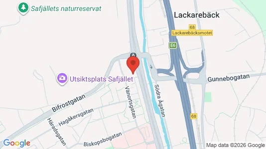 Lägenheter till salu i Mölndal - kort over placeringen