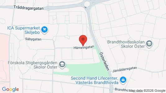 Lägenheter att hyra i Västerås - Bild från Google Street View