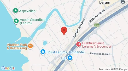 Bostadsrätter till salu i Lerum - Bild från Google Street View