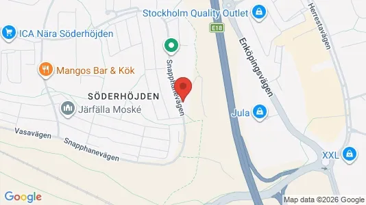 Bostadsrätter till salu i Järfälla - kort over placeringen