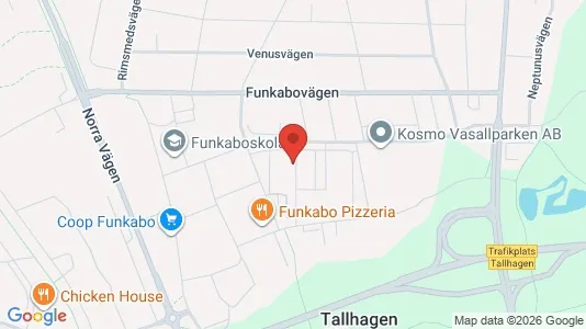 Bostadsrätter till salu i Kalmar - kort over placeringen