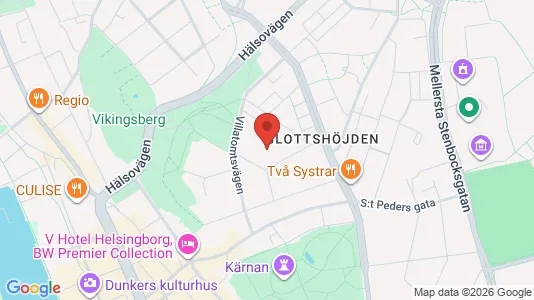 Lägenheter att hyra i Helsingborg - kort over placeringen