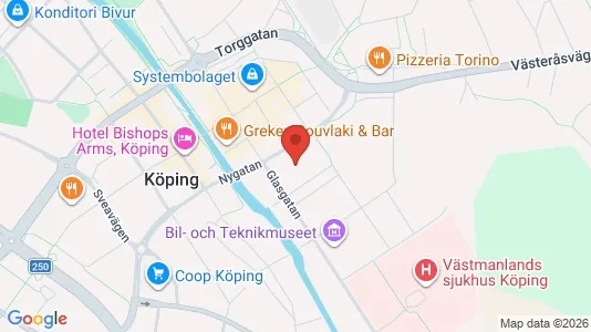 Lägenheter att hyra i Köping - Bild från Google Street View