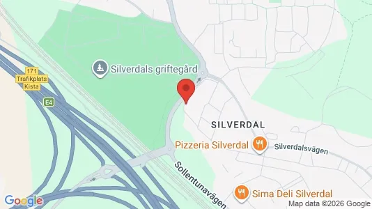 Lägenheter till salu i Sollentuna - kort over placeringen