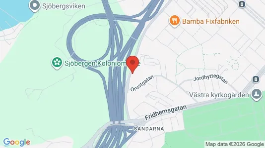 Lägenheter till salu i Majorna-Linné - kort over placeringen